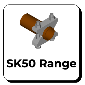 SK50 Range Fabricated Copper Connectors