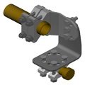 132kV 2000A Universal Fixed Busbar Connector