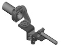 Adjustable Fixed to Stem to Earth Stub Connector 