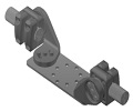 Adjustable Fixed to Fixed Palm Connector 